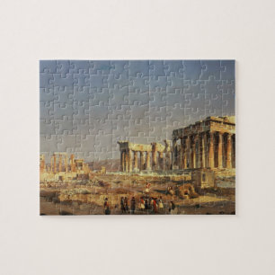 Het Parthenon, 1863 Legpuzzel