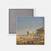 Het Parthenon, 1863 Magneet (Voorkant / Achterkant)