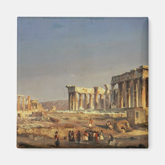 Het Parthenon, 1863 Magneet (Voorkant)