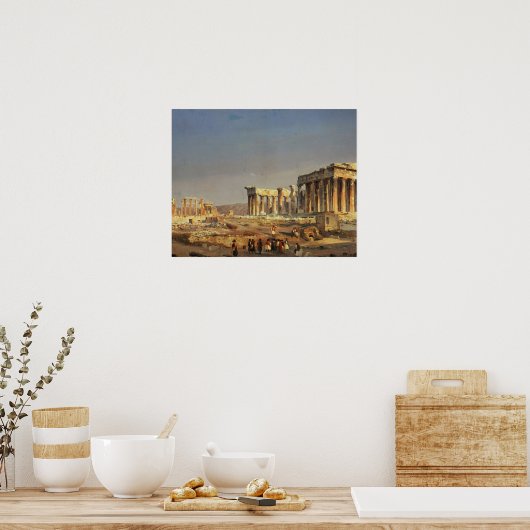 Het Parthenon, 1863 Poster (Keuken)