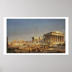 Het Parthenon, 1863 Poster