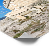 Het Parthenon (447 voor Christus) op de Atheense A Poster (Hoek)