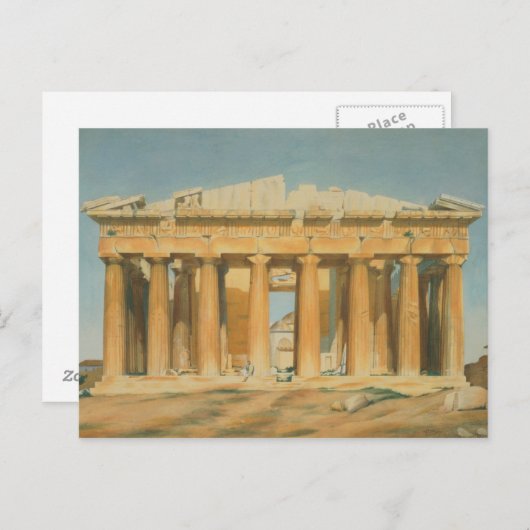 Het Parthenon, Athene, 1810-37 Briefkaart (Voorkant / Achterkant)
