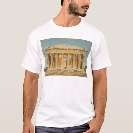 Het Parthenon, Athene, 1810-37 T-shirt (Voorkant)