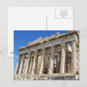 Het Parthenon bij Acropolis 447 BC Briefkaart (Voorkant / Achterkant)