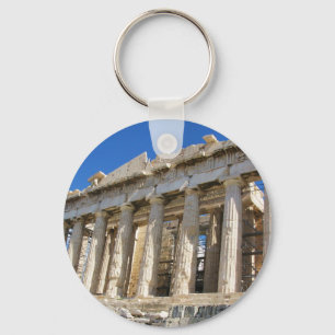 Het Parthenon bij Acropolis 447 BC Sleutelhanger