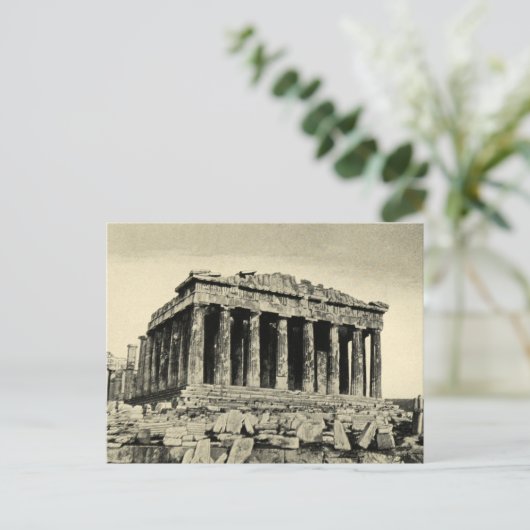 Het Parthenon Briefkaart (Staand voorkant)