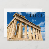 Het Parthenon Griekenland Briefkaart (Voorkant / Achterkant)