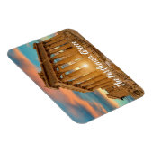 Het Parthenon Griekenland gestileerd Magneet (Rechterzijde)