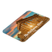 Het Parthenon Griekenland gestileerd Magneet (Linkerzijde)