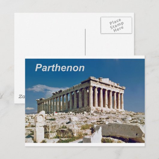 Het—Parthenon—in—Athene—Angie.jpg Briefkaart (Voorkant / Achterkant)