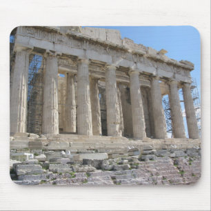 Het Parthenon ligt op de meest heilige locatie Muismat