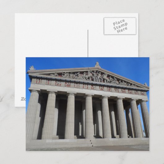 Het Parthenon, Nashville Briefkaart (Voorkant / Achterkant)
