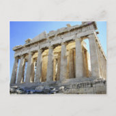 Het Parthenon op de Akropolis Briefkaart (Voorkant)