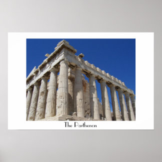 Het Parthenon Poster