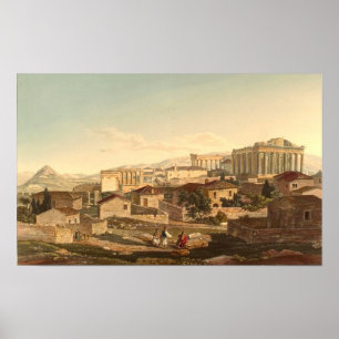 Het Parthenon Poster