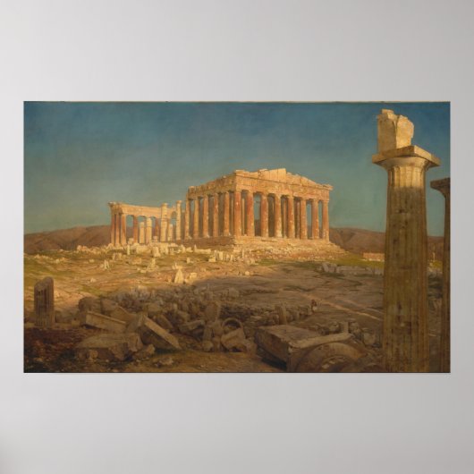 Het Parthenon Poster (Voorkant)