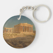 Het Parthenon Sleutelhanger (Achterkant)