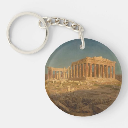 Het Parthenon Sleutelhanger (Voorkant)