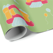 Het partijontwerp van het Huis van de Afkondiging Cadeaupapier (Rol Hoek)