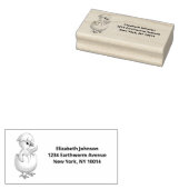 Het Pas Uitgekomen Paaskuiken Rubberstempel (Gestempeld)