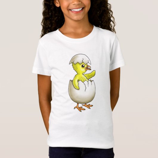 Het Pas Uitgekomen Paaskuiken T-shirt (Voorkant)