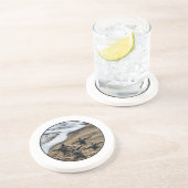 Het pasgeboren instinct zandsteen onderzetter (Zijkant)