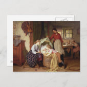 Het pasgeboren Kind Briefkaart (Voorkant / Achterkant)