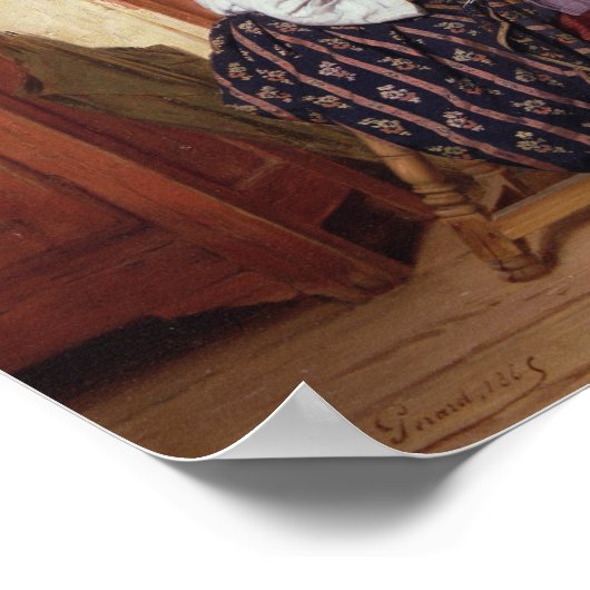 Het pasgeboren kind poster (Hoek)