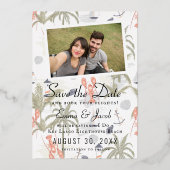 Het paspoort van de Bestemmingsweddenschap sparen  Folie Uitnodiging (Achterkant)