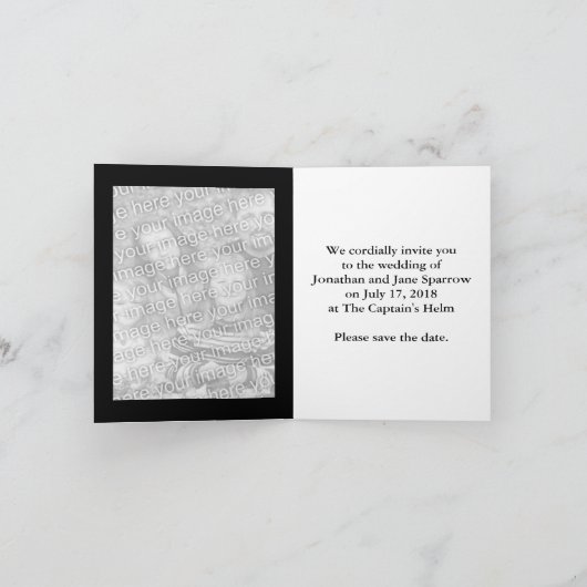 het paspoort van het piraathuwelijk (Binnen)