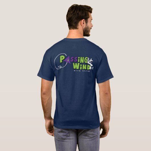 HET PASSEN WINT T-SHIRT. Professionele vlieger T T-shirt (Achterkant volledig)