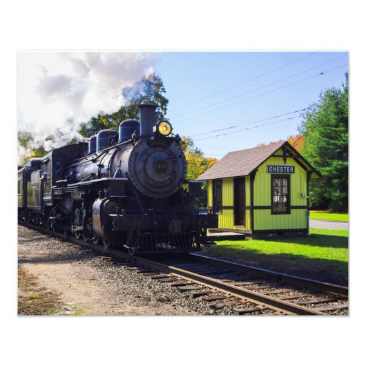 Het passeren door Chester Foto Afdruk (Voorkant)