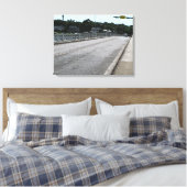 Het passeren van de brug 7622 canvas afdruk (Insitu (Slaapkamer))