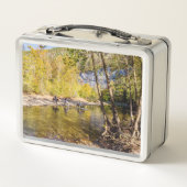 Het passeren van de buffalo rivierlunchbox (Achterkant)