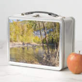 Het passeren van de buffalo rivierlunchbox (In situ)