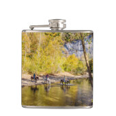 Het passeren van de buffelkolf heupfles (Voorkant)