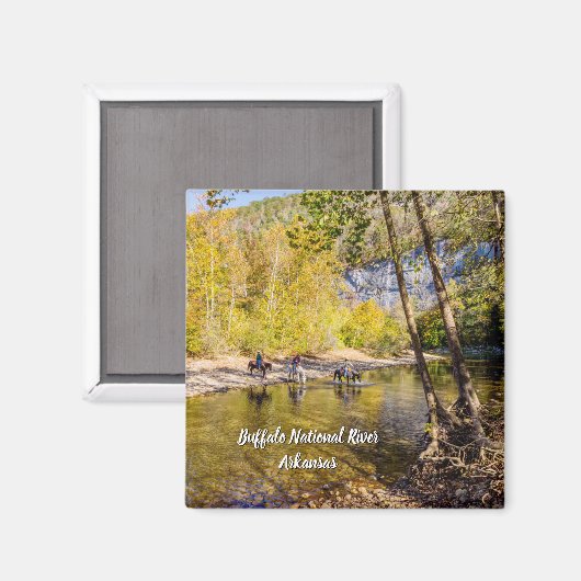 Het passeren van de buffelrivierkanaalmagneet magneet (Voorkant / Achterkant)