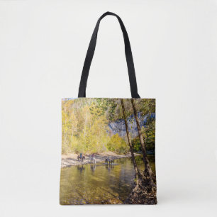 Het passeren van de herbruikbare Canvas tas van de