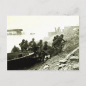 Het passeren van de Rijn Briefkaart (Voorkant)