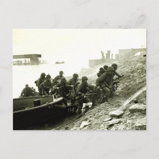 Het passeren van de Rijn Briefkaart (Voorkant)