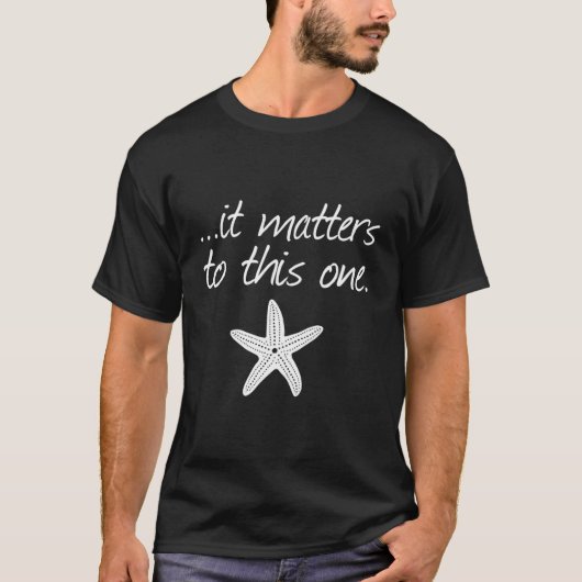 Het past bij deze Inspirerend Starfish-account T-shirt (Voorkant)