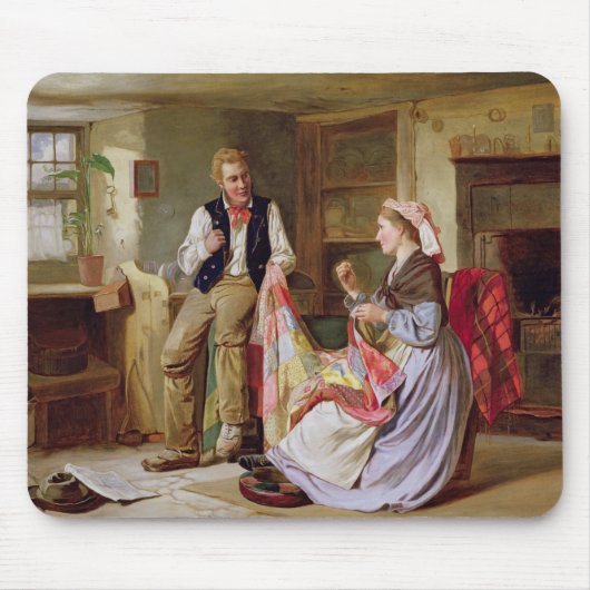 Het patchwork-kwilt muismat (Voorkant)