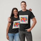 Het Patchworkurtle cadeau T-shirt (Unisex)