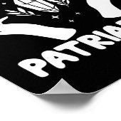 Het patriarchaat Shirt wicca feministische heks Poster (Hoek)