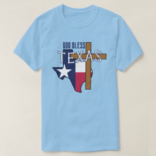 Het Patriot Country "God Bless Texas" T-shirt
