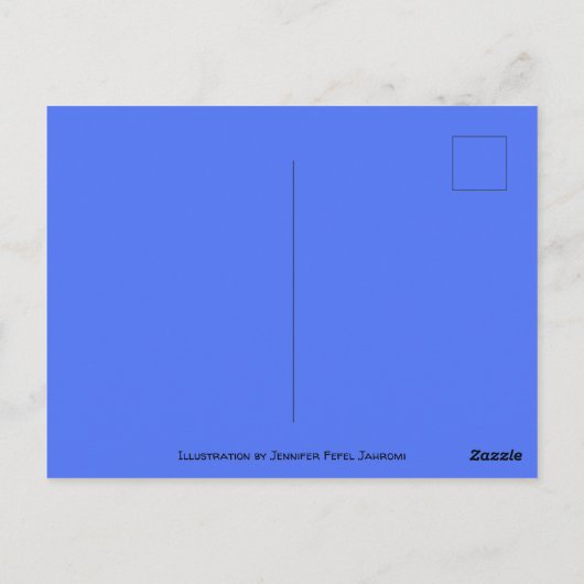 Het patriottische gebed van Washington Briefkaart (Achterkant)