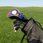 Het patriottische golfontwerp van Amerika Golfheadcover (Insitu)