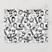 Het patroon Goonies Characters Briefkaart (Voorkant)