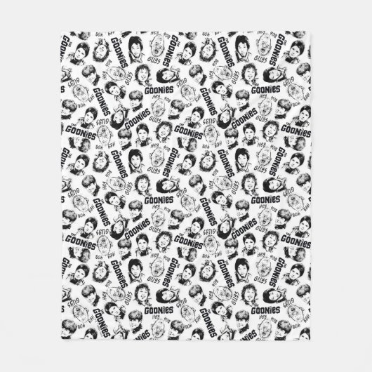 Het patroon Goonies Characters Fleece Deken (Voorkant)